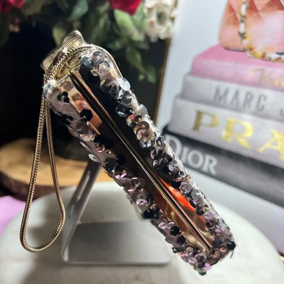 KATE SPADE New York NWOT 'All that Glitters' Sequin Emanuelle shoulder bag - Picture 8 of 17